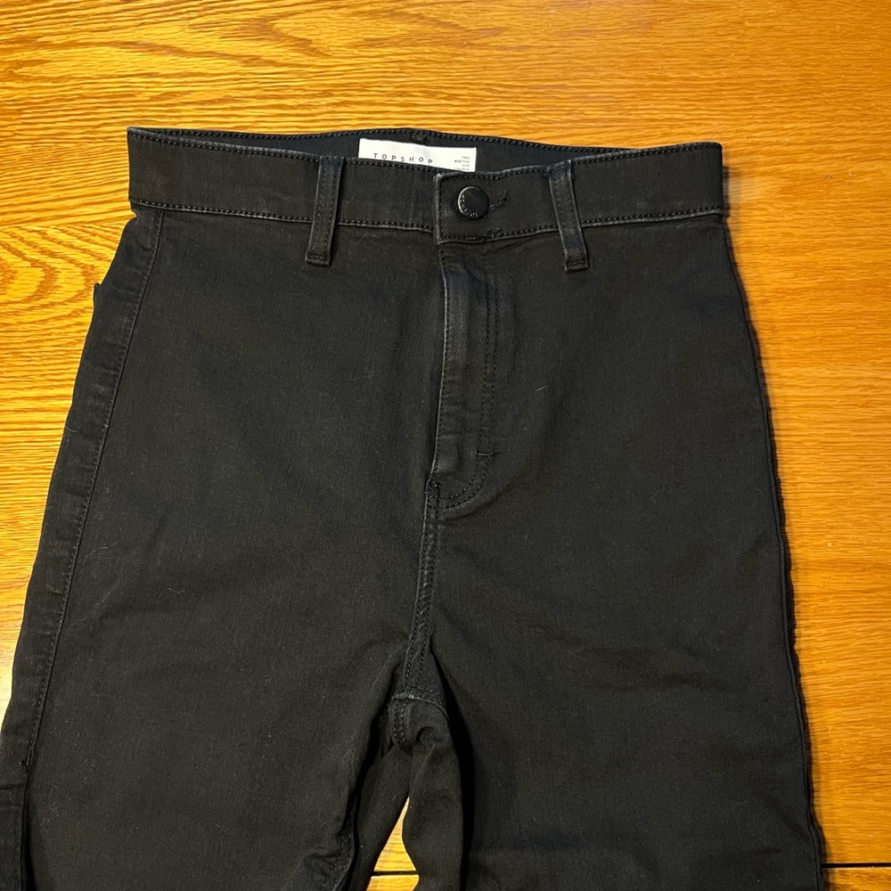 Topshop Joni Jeans (black)